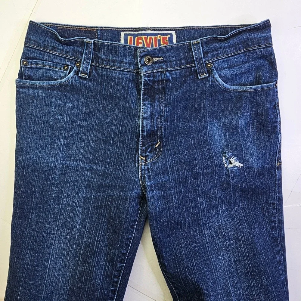 Levi's 510 Super Skinny Jeans Dark Wash Mens W36 L32‎ Cotton Spandex